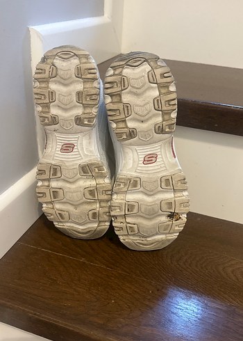 Beyaz Bağcıklı Kadın Spor Ayakkabı,Skechers - Görsel 7