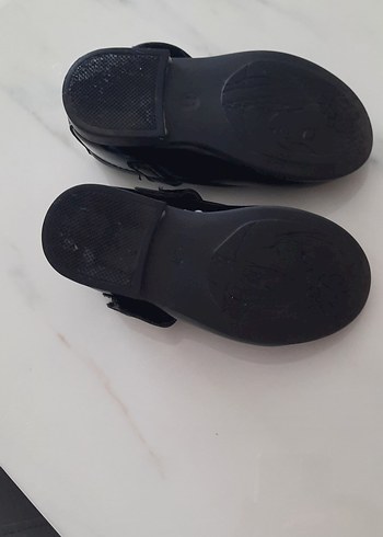 Kız Çocuk Siyah Tokalı Babet Ayakkabı - Görsel 4