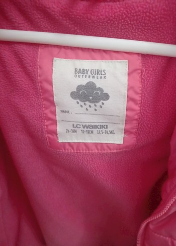 Kız Çocuk Pembe Fermuarlı Mont - Görsel 4