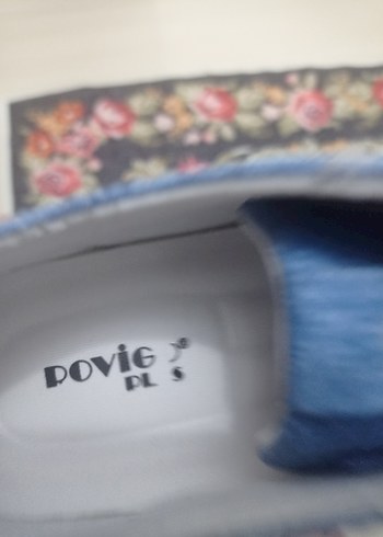 Kadın Mavi Denim Platform Spor Ayakkabı - Görsel 6