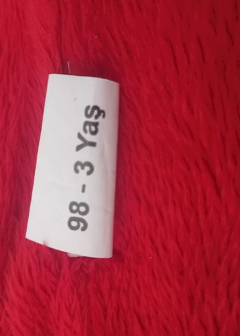 Kız Çocuk Kapüşonlu Kırmızı Mont - Görsel 6