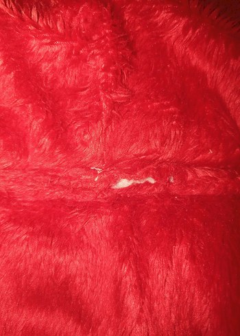 Kız Çocuk Kapüşonlu Kırmızı Mont - Görsel 7