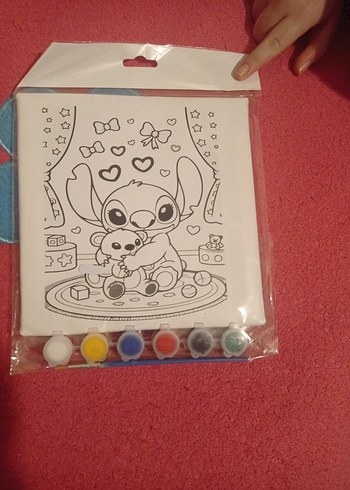 Çocuklar için Renkli Boyama Seti - Görsel 2