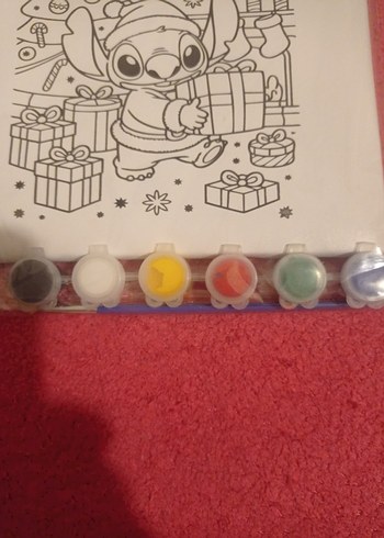 Çocuklar için Renkli Boyama Seti - Görsel 4