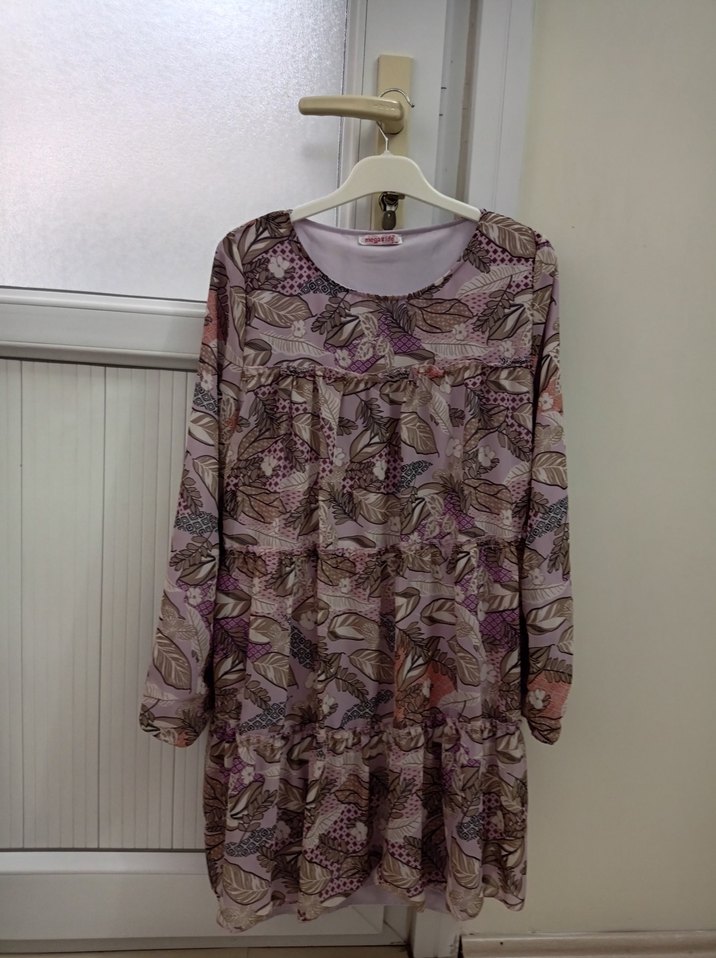 Uzun Bohem Hamile Tunik - Görsel 2