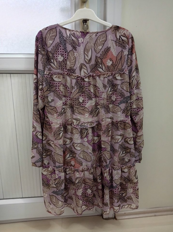 Uzun Bohem Hamile Tunik - Görsel 3