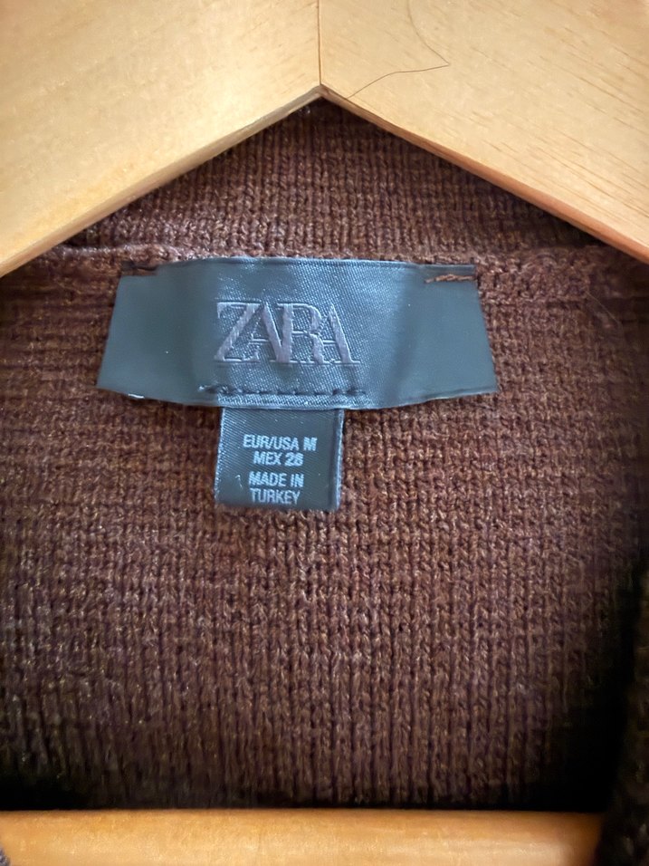 Zara Çelik örgü Ceket - Görsel 2