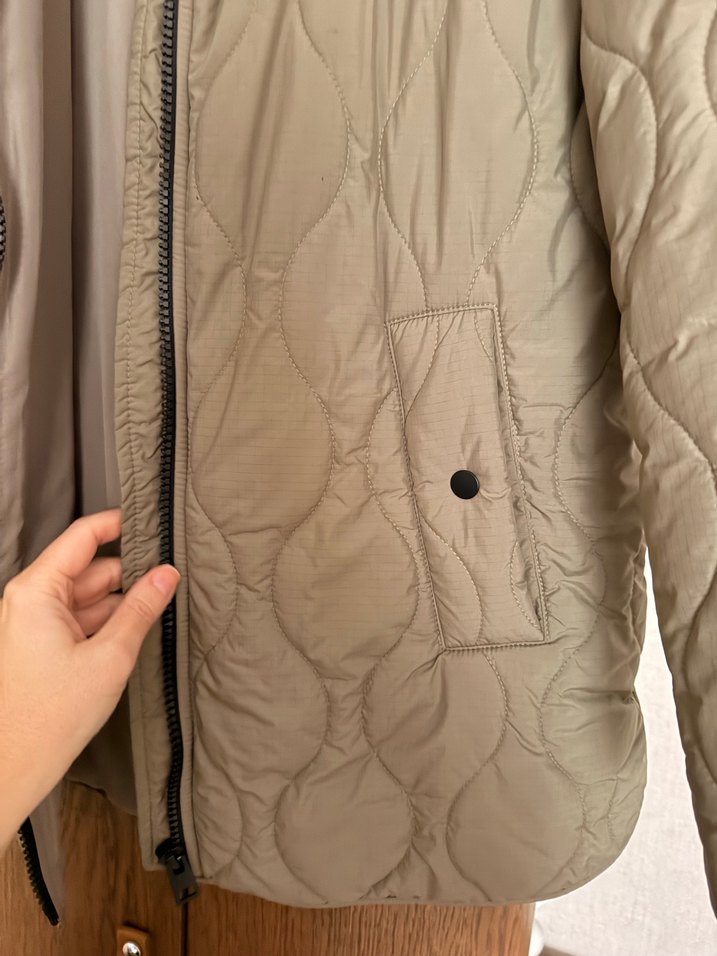 Zara Kapitone Rahat Kadın mont - Görsel 3