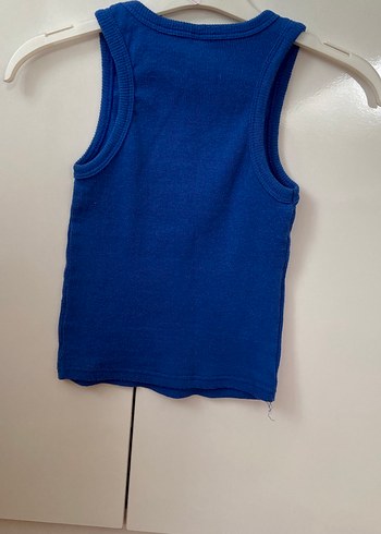 Kadınlar Mavi Atlet - Görsel 2