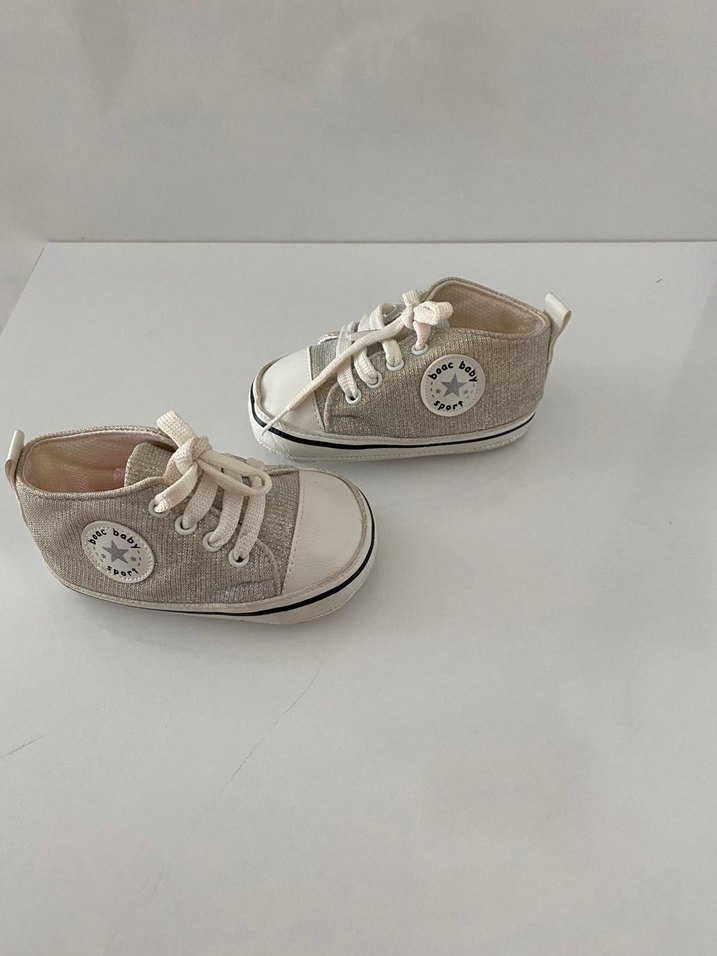 Bej Erkek Bebek İlk Adım Ayakkabısı - Görsel 4