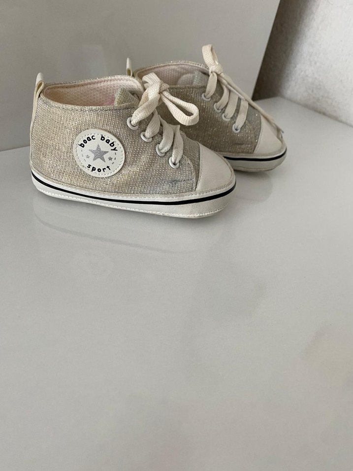 Bej Erkek Bebek İlk Adım Ayakkabısı - Görsel 2