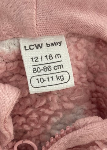 Kürklü Kapüşonlu Pembe Bebek Kız Tulumu - Görsel 6