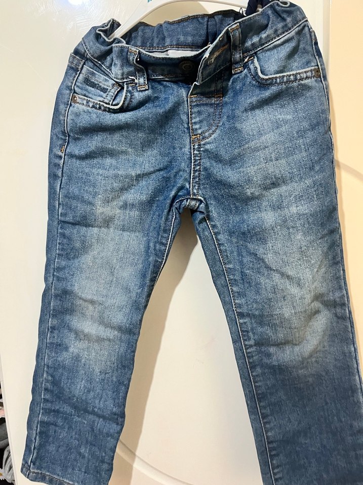 LC Waikiki Erkek Kemerli Bol Kesim Kot Pantolon - Görsel 2