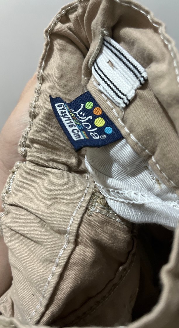 Bej Kadın Keten Kumaş Pantolon - Görsel 2