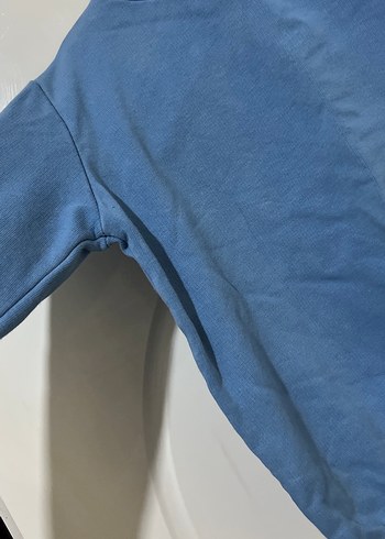 Erkek çocuk mavi  Uzun Kollu Sweatshirt 4 5 yaş - Görsel 3