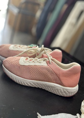 Limon Company Pembe Bağcıklı Kadın Spor Ayakkabı - Görsel 5