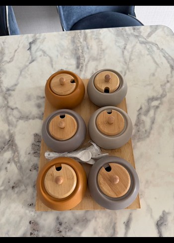 Karaca Viola 6'lı Kaşıklı Standlı Baharat Takımı - Görsel 3