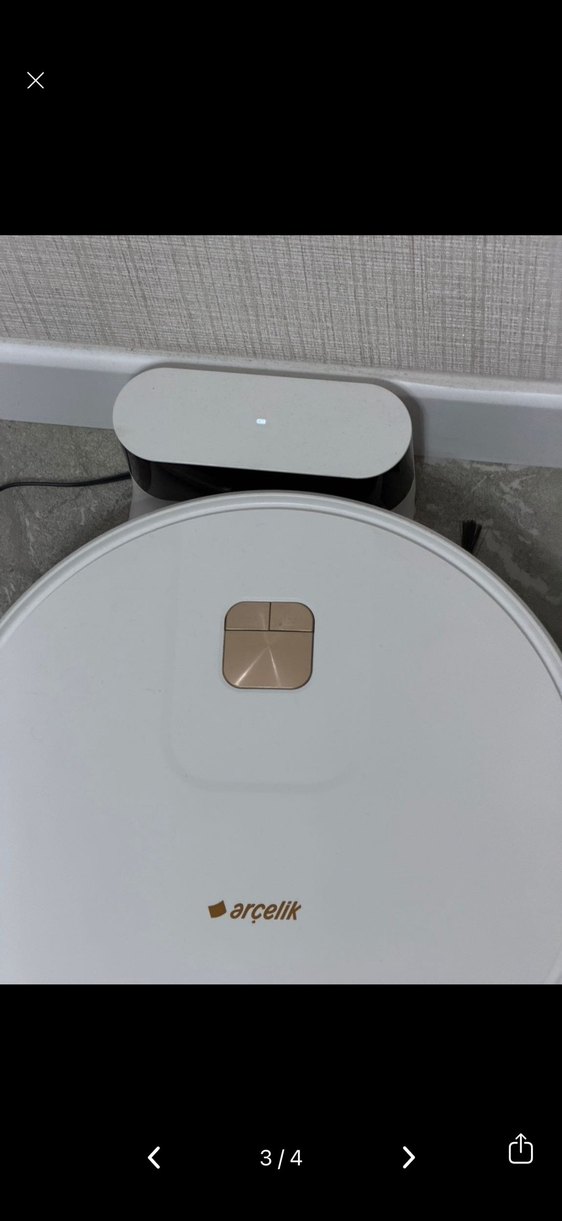 Arçelik Beyaz Robot Süpürge RS3221 - Görsel 2