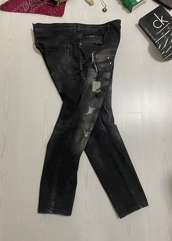 Black Island Siyah Denim Pantolon - Görsel 6