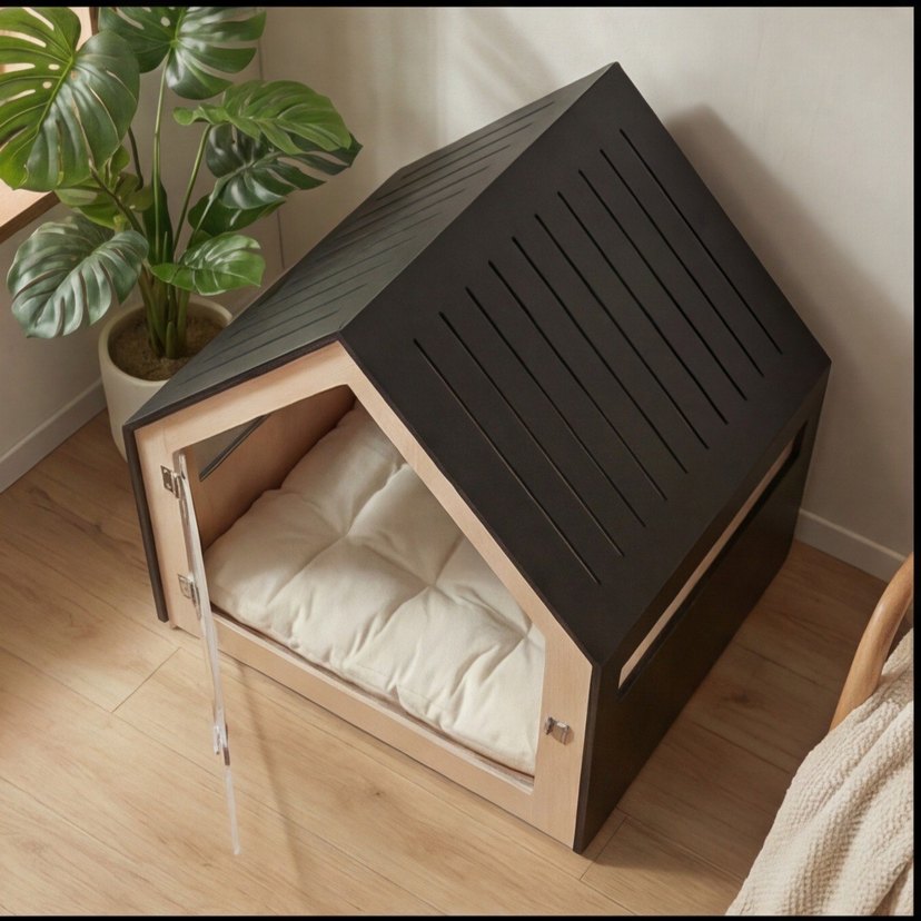 Modern Tasarım Köpek Evi - Görsel 2