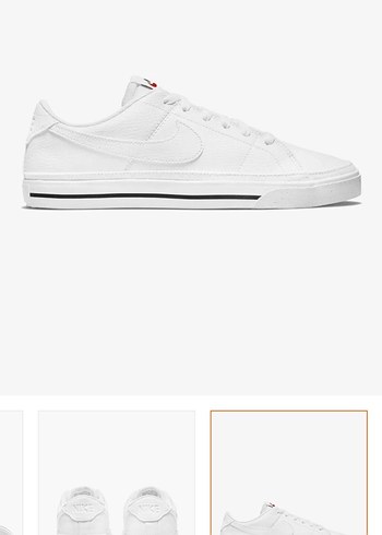 Beyaz Kadın Spor Ayakkabı - Görsel 2