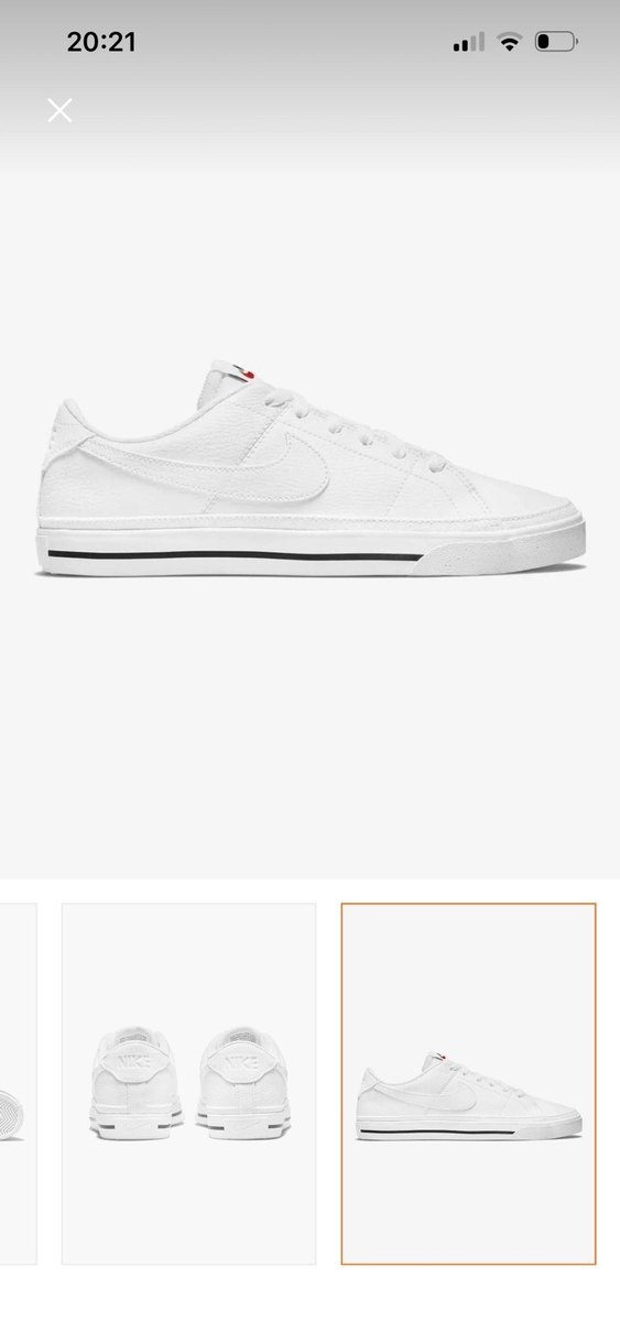 Beyaz Kadın Spor Ayakkabı - Görsel 2