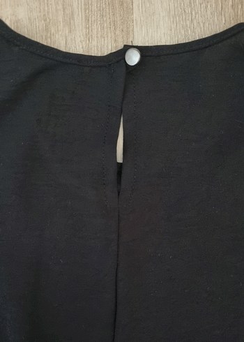 Siyah Pilili Kolsuz Midi Triko Elbise - Görsel 2