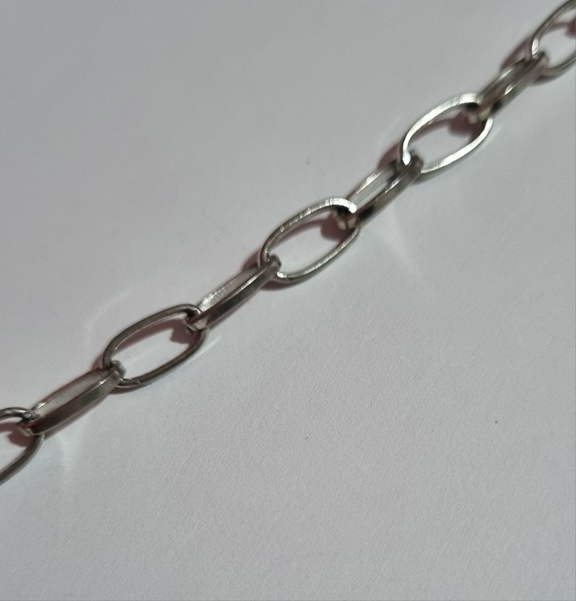 Gri Zincir Detaylı Midi Kadın Kolye - Görsel 2