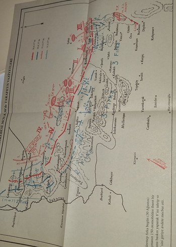 Nutuk - Gazi Mustafa Kemal 1927, 13. Baskı Haritalı - Görsel 8
