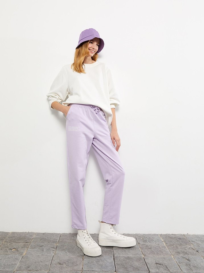 mor/ lila eşofman lcw Xl beden - Görsel 5