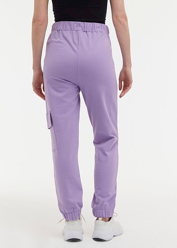 Mor Rahat ve Şık Kadın Eşofman - Görsel 3