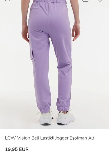 Mor Rahat ve Şık Kadın Eşofman - Görsel 5