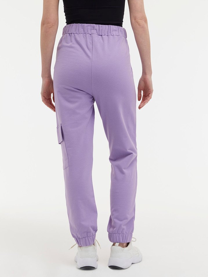 Mor Rahat ve Şık Kadın Eşofman - Görsel 3