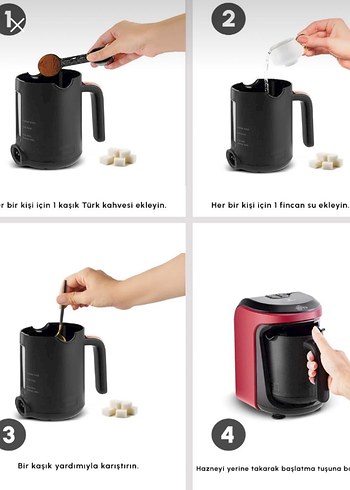 hatır hüps sütlü türk kahvesi makinesi - Görsel 4