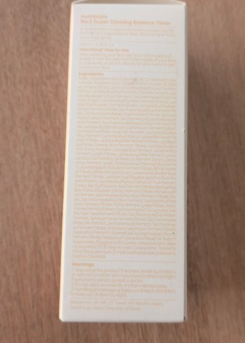 Diğer Numbuzin 3 Super Glowing Essence Toner