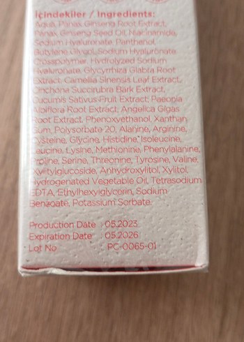 Pure Choice Ginseng Serum - Görsel 5