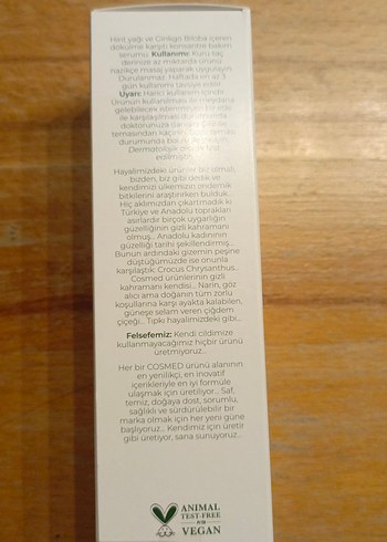 Cosmed Saç Dökülmesine Karşı Güçlendirici Serum 100 ml - Görsel 2