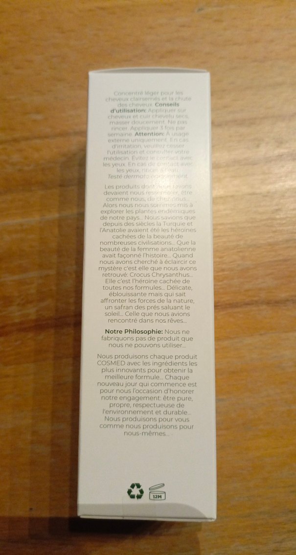 Cosmed Saç Dökülmesine Karşı Güçlendirici Serum 100 ml - Görsel 4