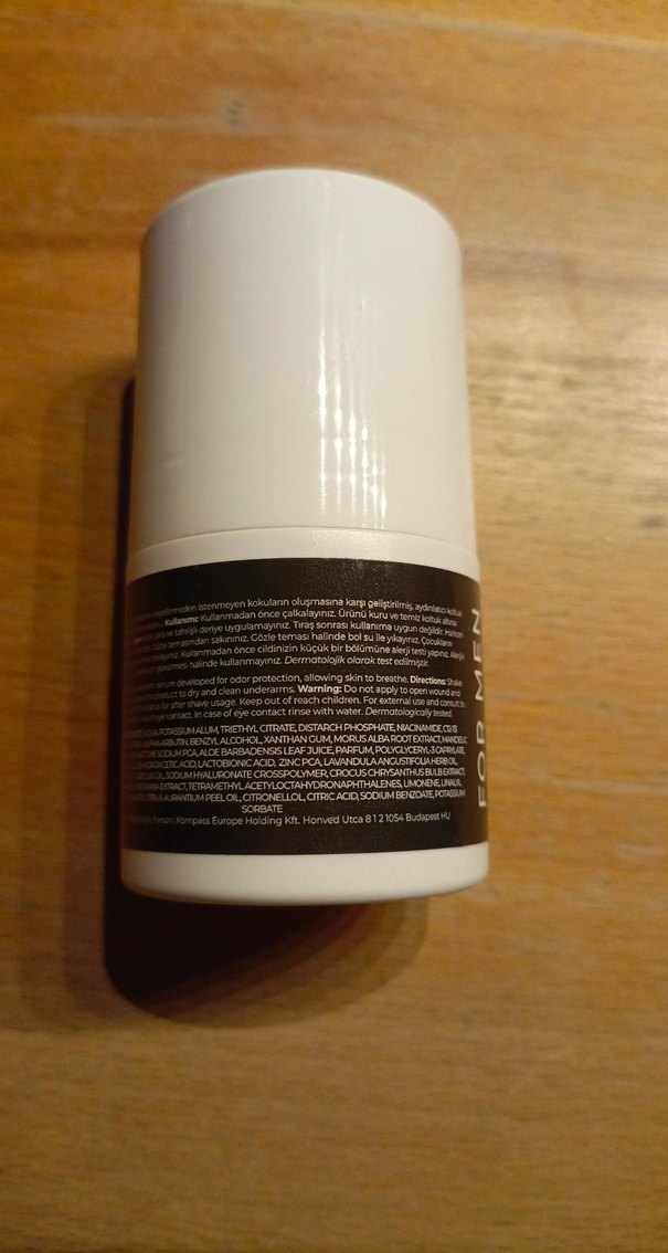Cosmed erkek roll on deodorant - Görsel 3