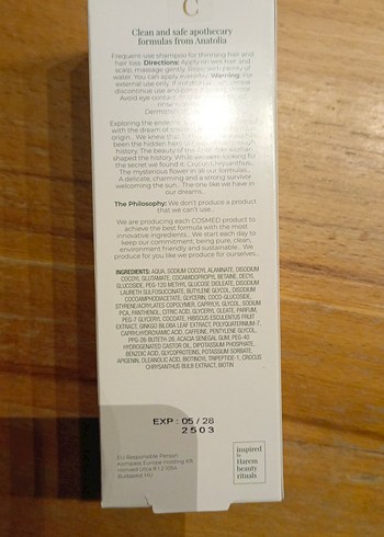 Cosmed Saç Dökülmesine Karşı Şampuan 200 ml - Görsel 3