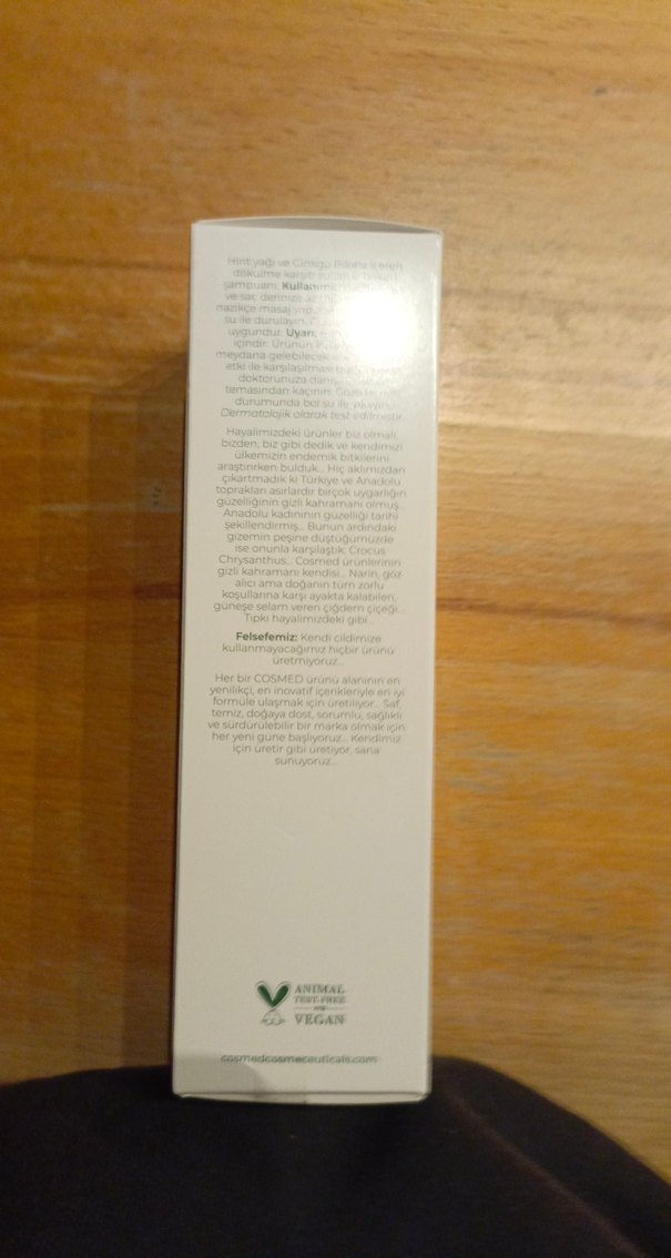 Cosmed Saç Dökülmesine Karşı Şampuan 200 ml - Görsel 5