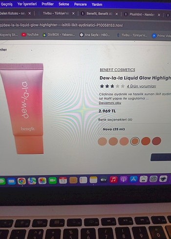 Benefit Dew-la-la Sıvı Işıltı Aydınlatıcı - Görsel 7