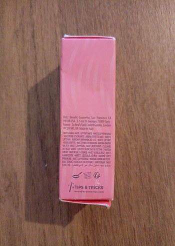 Benefit mat tint ruj - Görsel 4