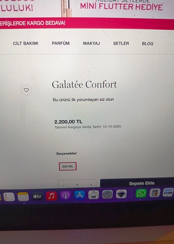 Lancôme makyaj temizleme sütü - Görsel 5