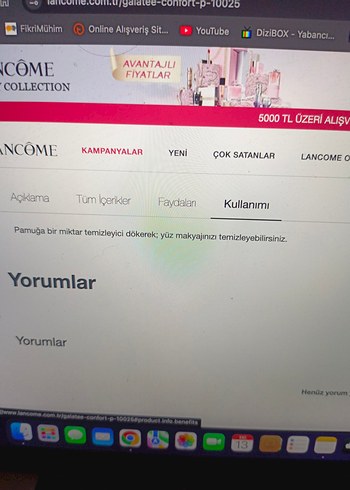 Lancôme makyaj temizleme sütü - Görsel 7
