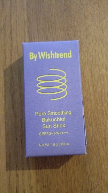 By Wishtrend Bakuchiol stik güneş kremi