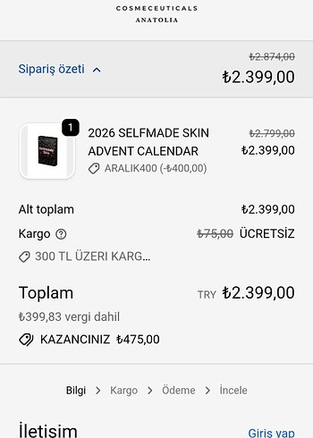 Cosmed 2026 advent calender - Görsel 7