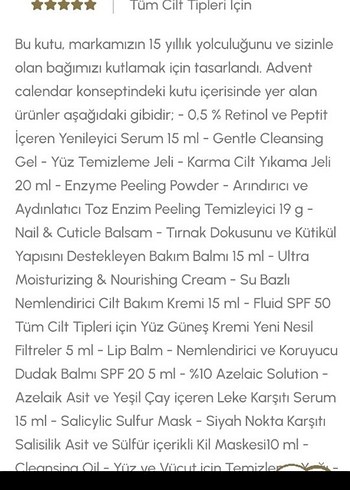 COSMED 10 Parça Cilt Bakım Seti - Görsel 9