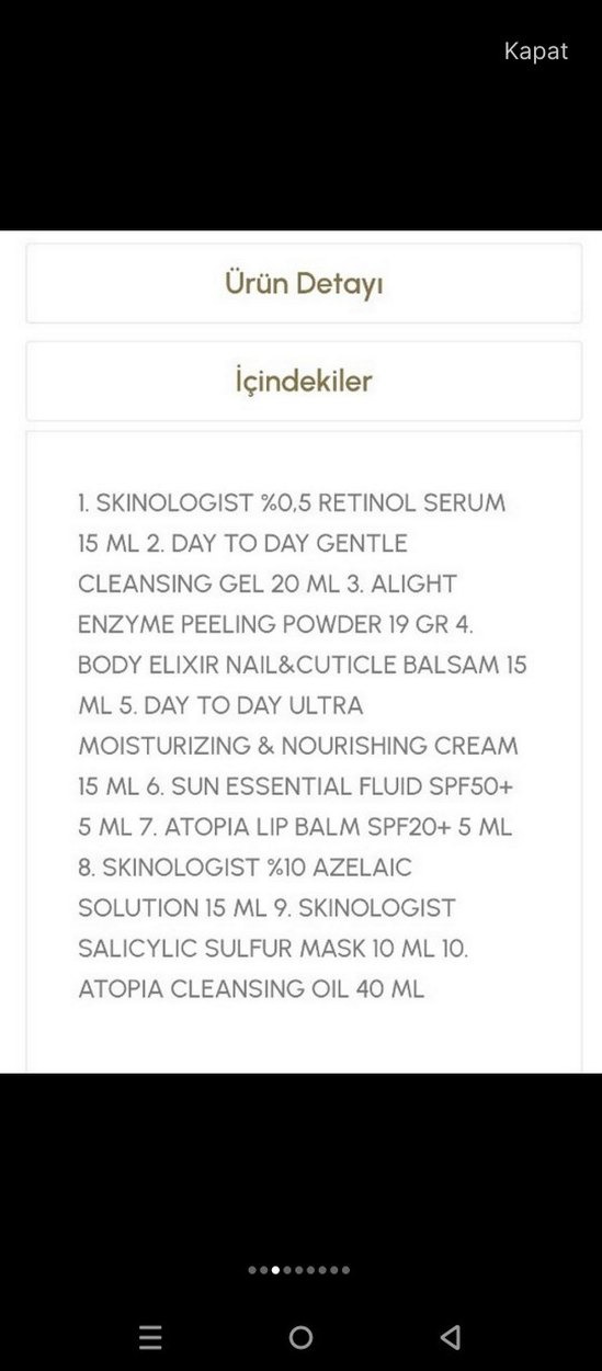 COSMED 10 Parça Cilt Bakım Seti - Görsel 3