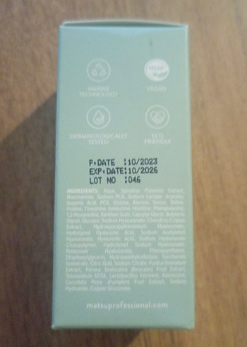  Beden Renk Matsu Deniz Yosunu Hyaluronik Serum